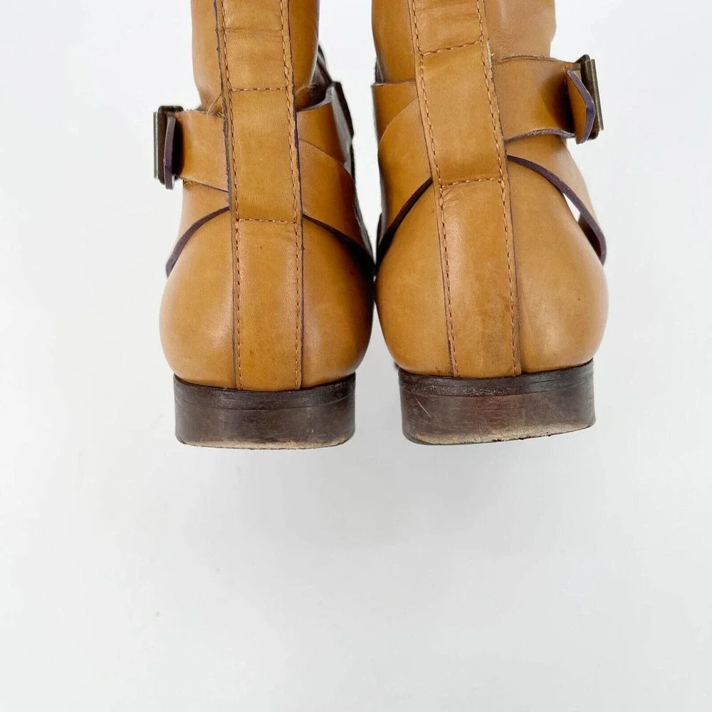 Etro leather knee
